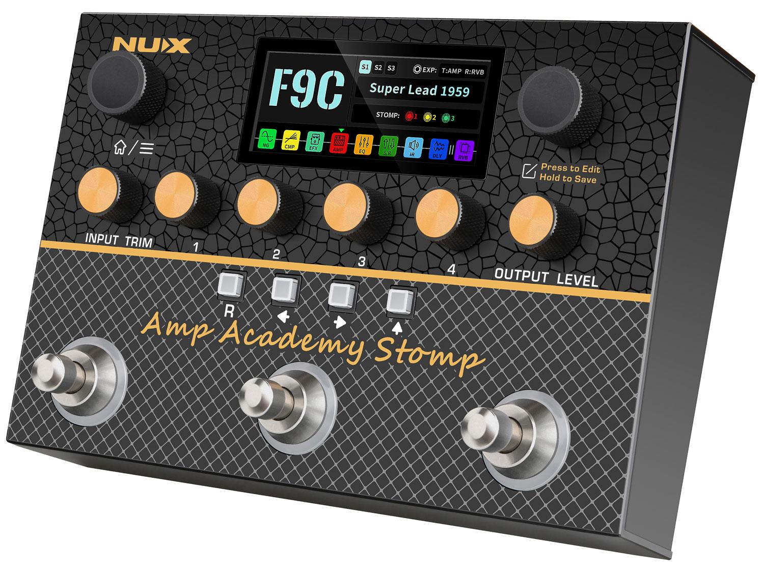 NUX Amp Academy Stomp Pedal - Andertons Music Co.